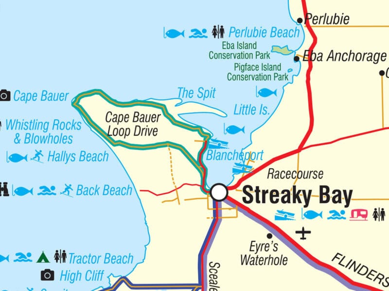 Streaky Bay Cape Bauer Loop Drive