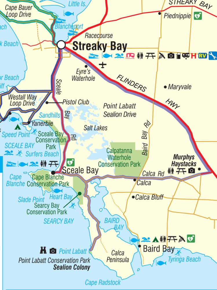 Streaky Bay Point Labatt Sea Lion Drive